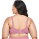 Women Fashion Simple Plus Size Solid Color Ultra-Thin Bra