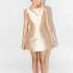 Women Fashion Elegant Satin Sleeveless Backless Bowknot High Waist Dress