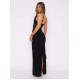 Women Fashion Sexy Solid Color Mesh Sleeveless Camisole Slim-Fit Skirts Two-Piece Set