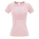 Women Round Neck Yoga Quick-Dry Short-Sleeved T-Shirt