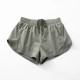 Women Fashion Solid Color Quick-Drying Lined Sports Shorts