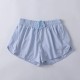 Women Fashion Solid Color Quick-Drying Lined Sports Shorts