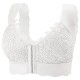 Women Fashion Sexy Plus Size Solid Color Lace Bra