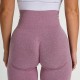 Women Fashion Solid Color Yoga High Waist Sports Leggings