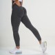 Women Fashion Solid Color Yoga High Waist Sports Leggings