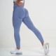 Women Fashion Solid Color Yoga High Waist Sports Leggings