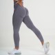 Women Fashion Solid Color Yoga High Waist Sports Leggings